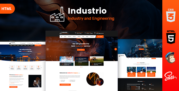 Industrio - Industrial - ThemeForest 22760929