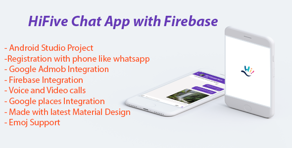 HiFive Chat App with Admob - CodeCanyon Item for Sale