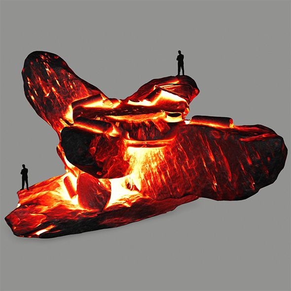 lava rocks - 3Docean 22832352