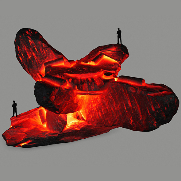 lava rocks - 3Docean 22832388