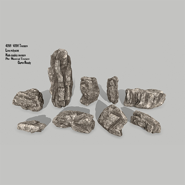 rocks - 3Docean 22833803