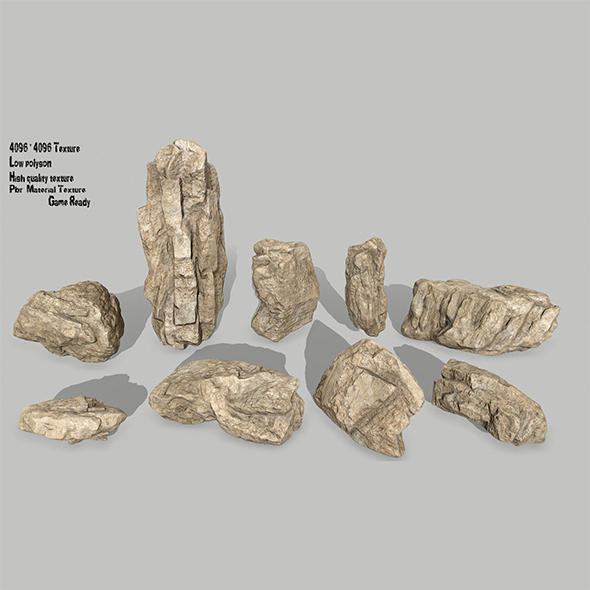 rocks - 3Docean 22833831
