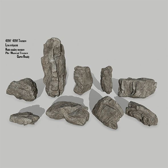 rocks - 3Docean 22833838