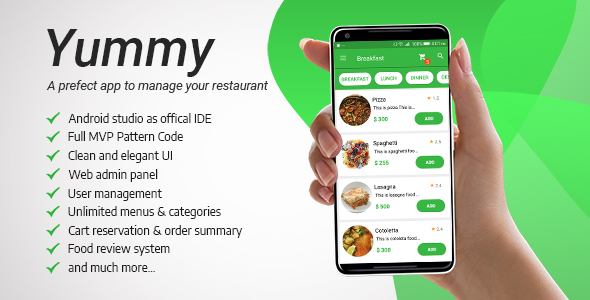 Yummy Restaurant - CodeCanyon Item for Sale