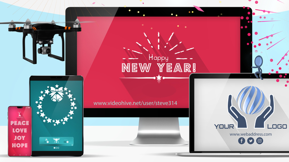 Responsive Holiday & New Year Greetings!