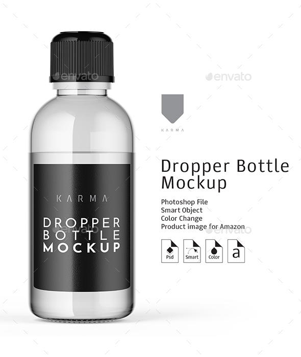 Download Dropper Bottle Mockup 2 By Karmastore Graphicriver