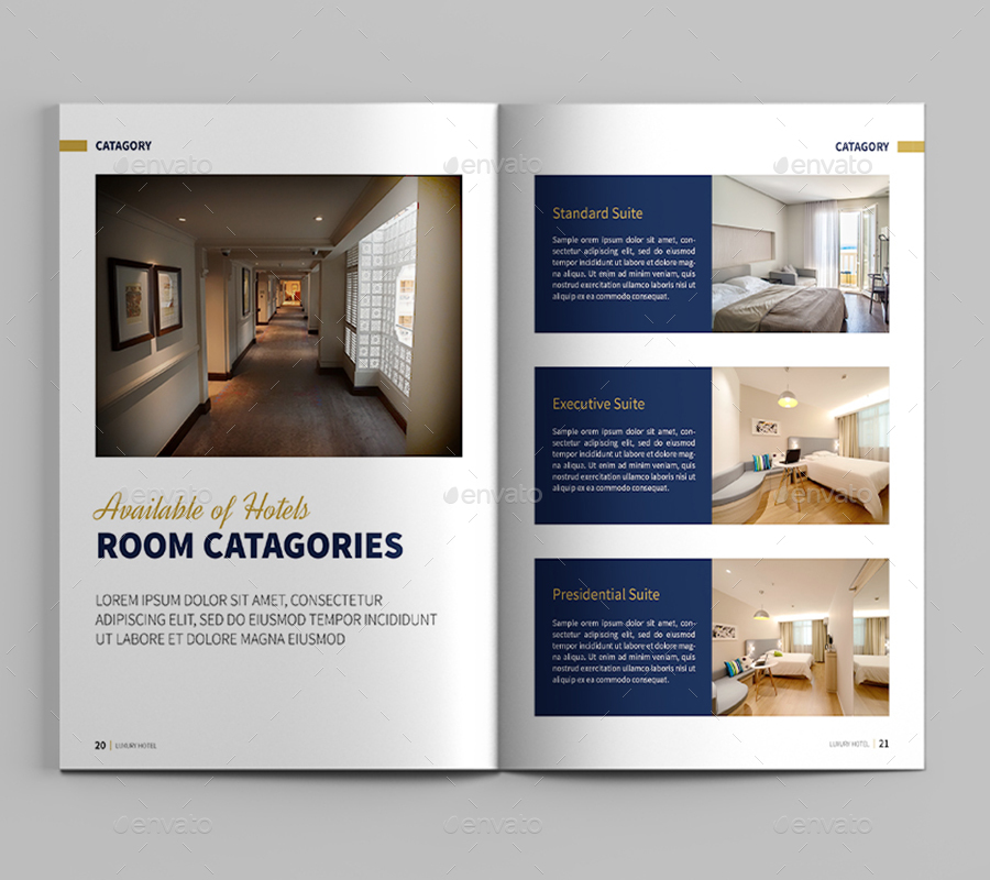 Luxury Hotel  Brochure  by xtratimebd GraphicRiver