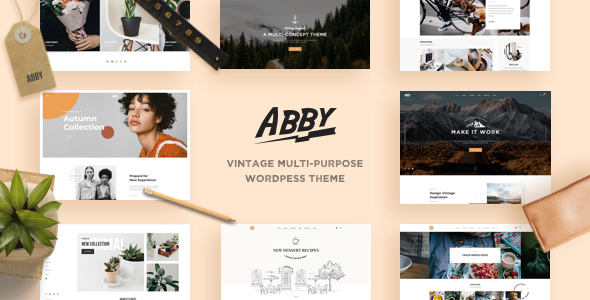 Abby - Vintage - ThemeForest 22074366