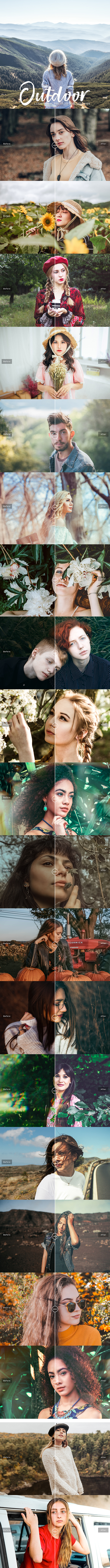 Outdoor Lightroom Presets Collection - Lightroom Presets Add-ons