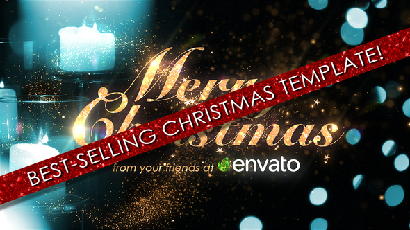 magic christmas greetings after effects download