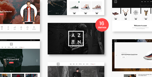 Azen - Clean - ThemeForest 22820087