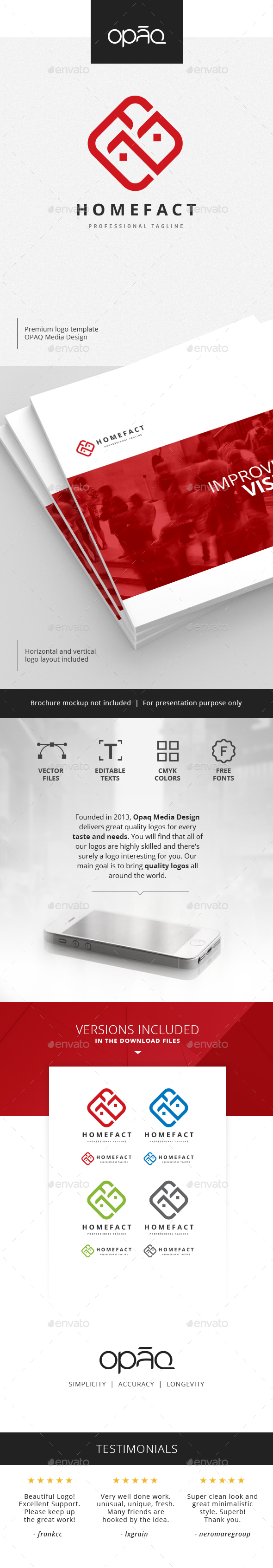 Abstract Homes Logo - Buildings Logo Templates