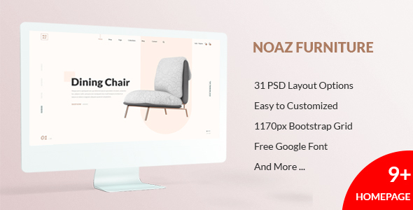 NOAZ - Furniture - ThemeForest 22822683