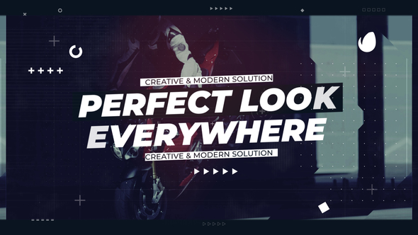 Sport Opener - For Event Promotion/ Youtube Intro/ Fast Glitch Openers template preview