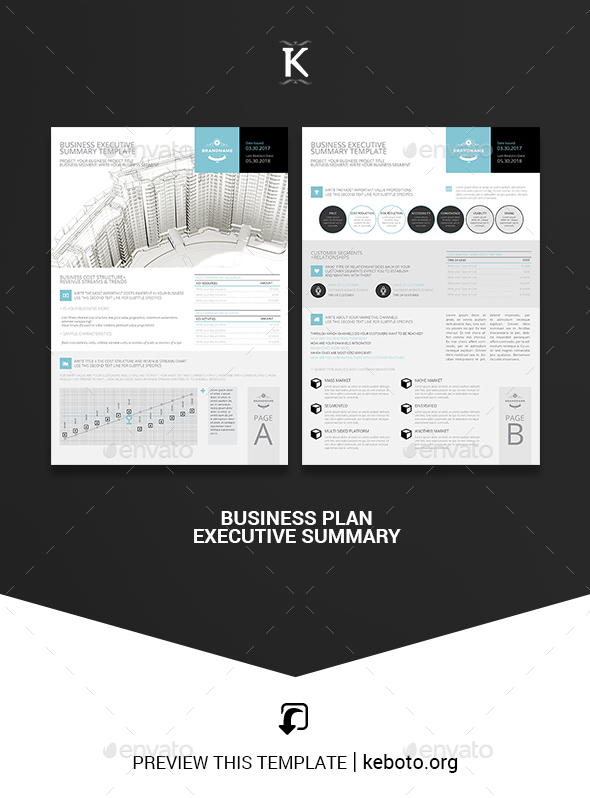 executive summary graphics designs templates