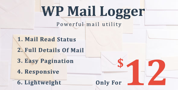 WP Mail Logger – Ultimate Mail Logging And Tracking Tools