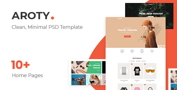 Aroty - Clean - ThemeForest 22851061