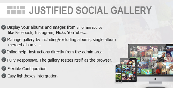 Justified Social Gallery - CodeCanyon 7836626