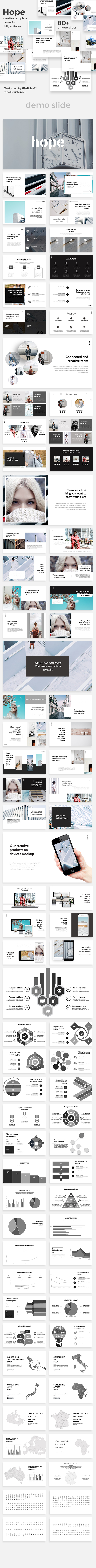 Hope Creative Google Slide Template - Google Slides Presentation Templates