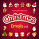 Christmas Emojis Set By Voysla Graphicriver