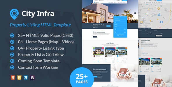 City Infra - Property Listing HTML Template - 17
