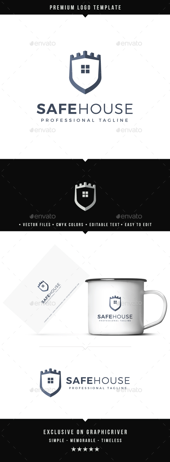 Safe House Logo - Symbols Logo Templates