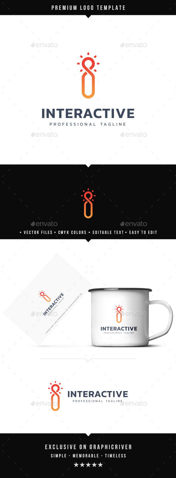 Interactive Logo - Symbols Logo Templates
