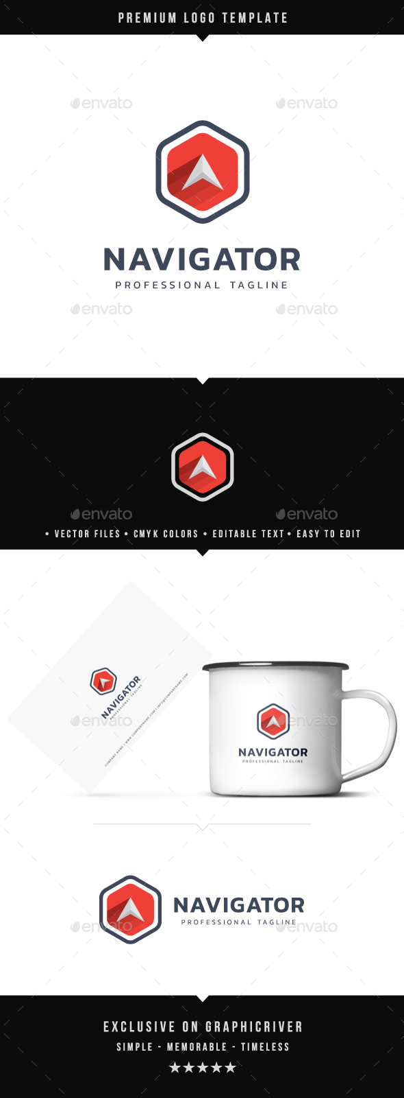 Navigator Logo - Abstract Logo Templates