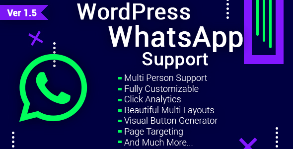 WordPress WhatsApp Support - CodeCanyon Item for Sale