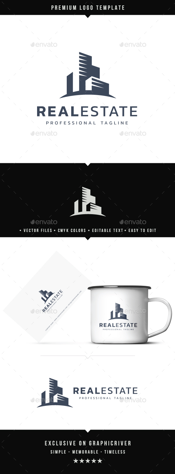 Real Estate Logo - Buildings Logo Templates