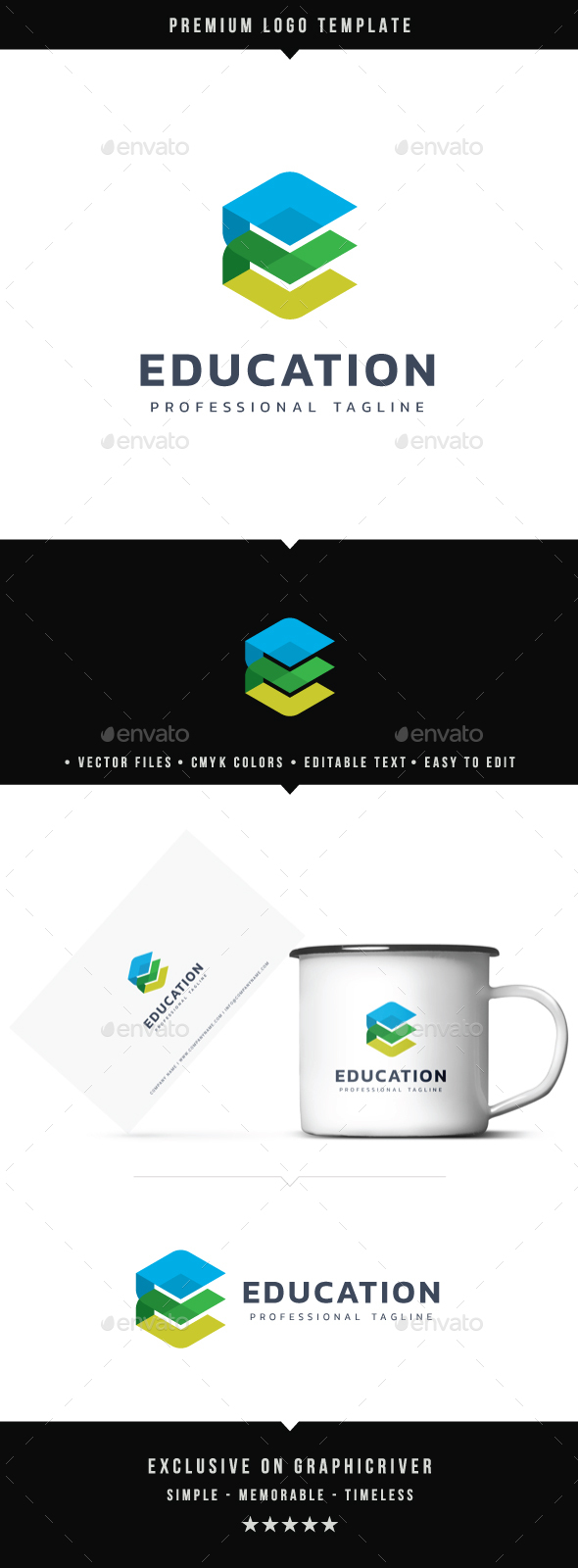 Education Logo - Symbols Logo Templates