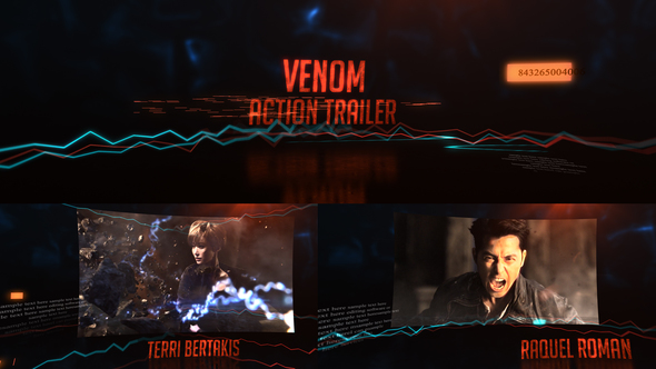 Venom Action Trailer - VideoHive 22864562