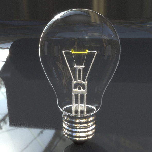 Bulb Realistic Model - 3Docean 22864807