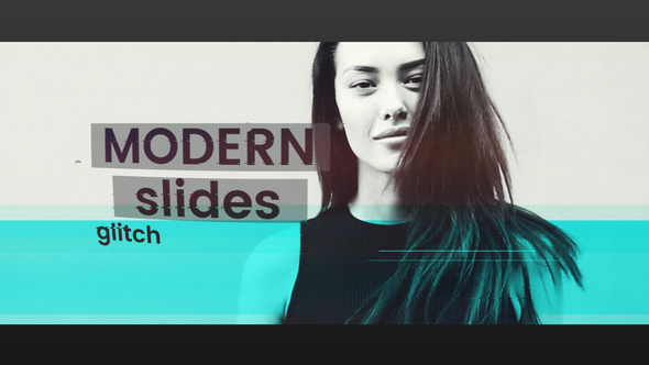 Modern Glitch Slide - VideoHive 20309413