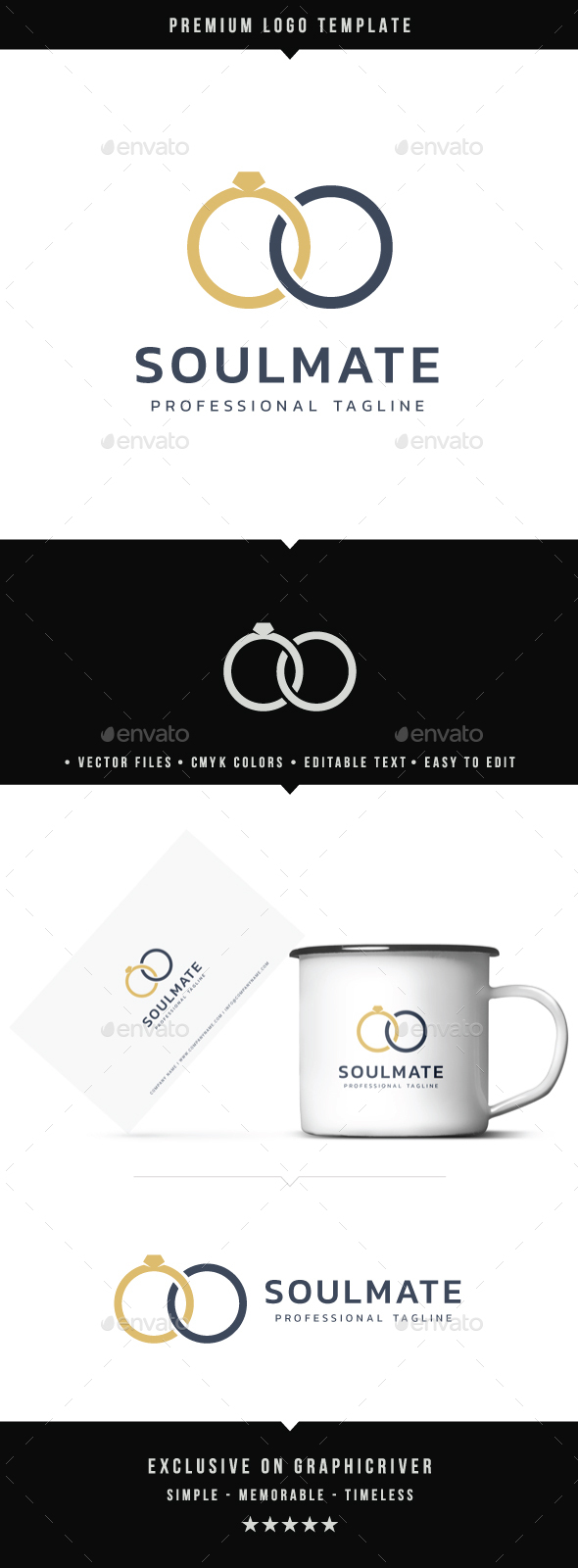 Soulmate Logo - Symbols Logo Templates