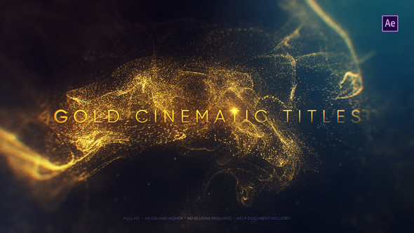 Gold Cinematic Titles