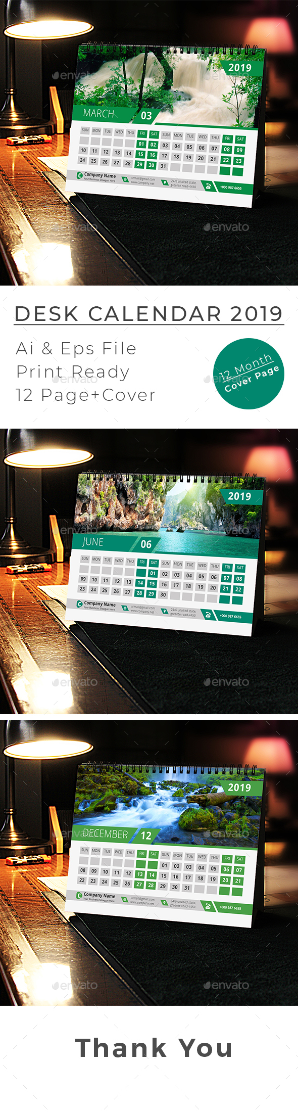 Desk Calendar - Calendars Stationery