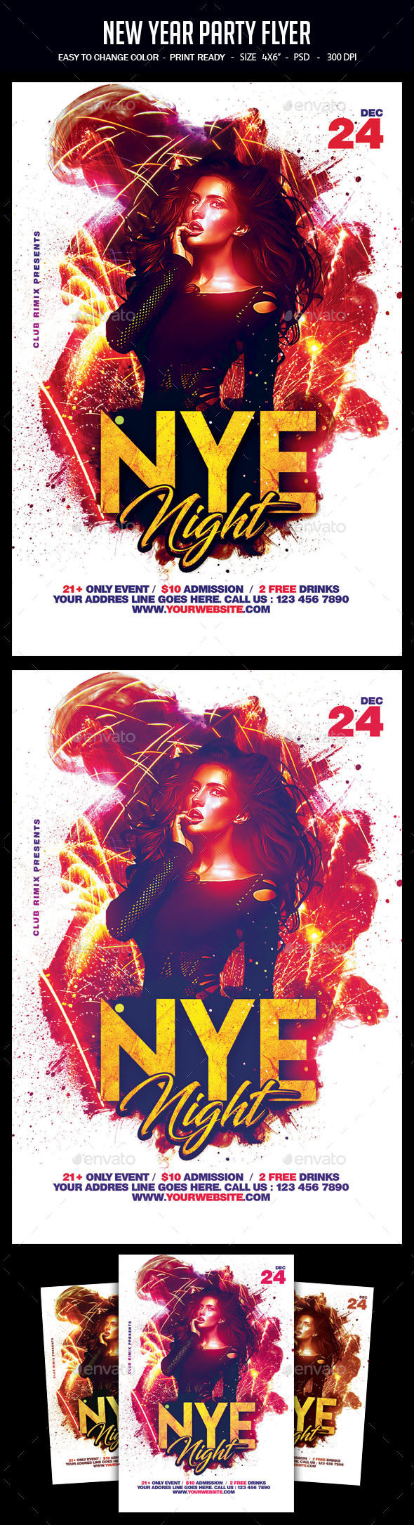 New Year Party Flyer