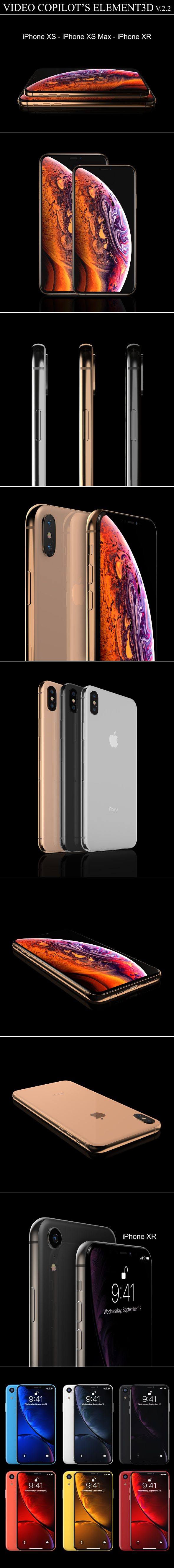 Element3D – iPhone XS - XR Collection Element3D – iPhone XS - XR Collection