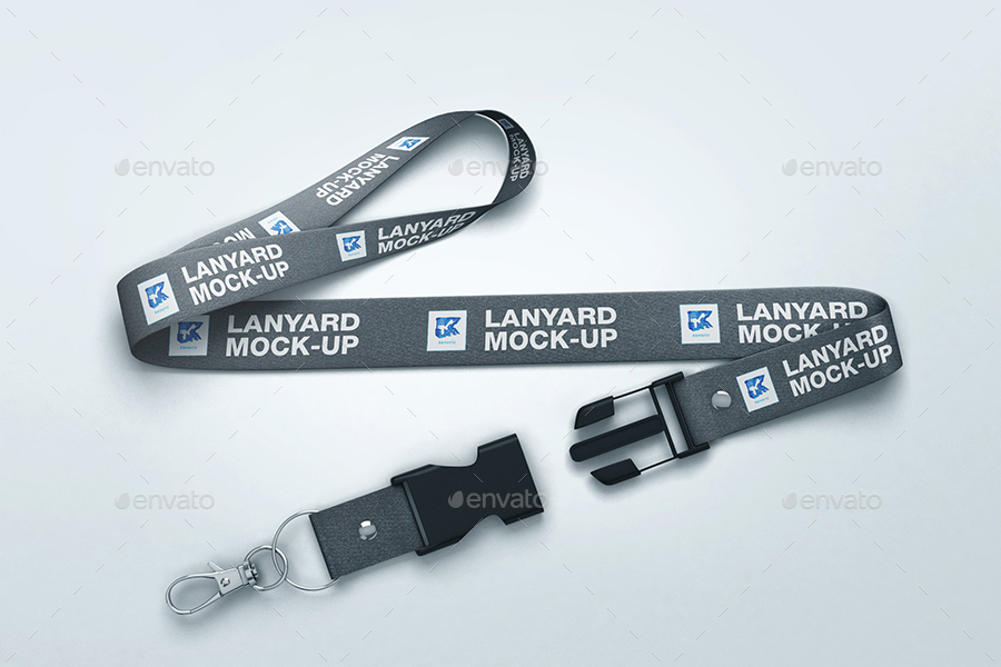 Lanyard Mock-up, Graphics | GraphicRiver