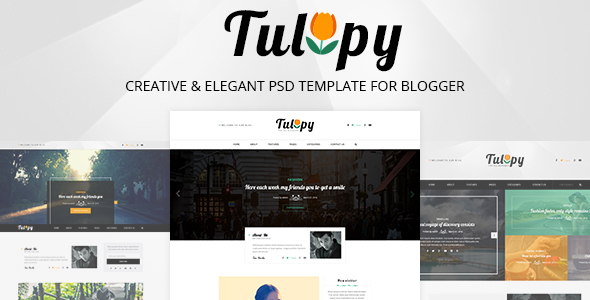 TULIPY - Blogger - ThemeForest 22868432