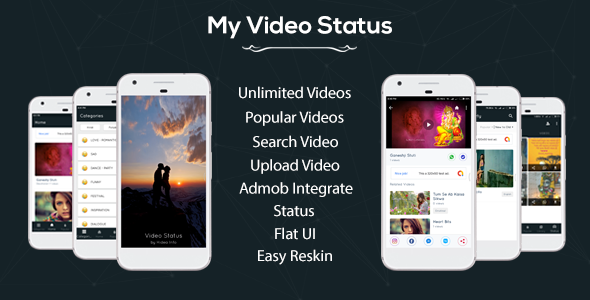 My Video Status v1.8 by Hideainfosys Nulled