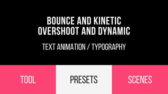 BounceDynamic Text Animations - VideoHive 19691145