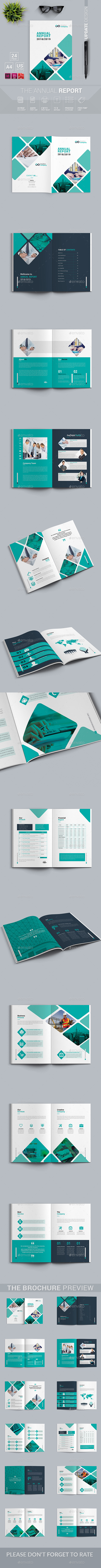 Annual Report - Brochures Print Templates