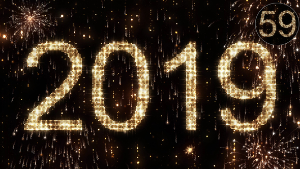 New Year Countdown 2019 After Effects HD Video Template