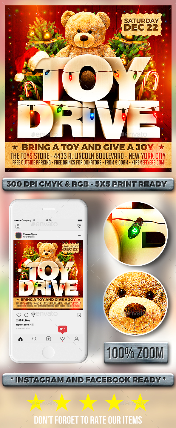 Toy Drive Flyer