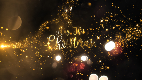 Christmas Text Opener - VideoHive 22885979
