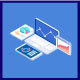 25 Isometric Business Analytics Icon by vectorsmarket | GraphicRiver