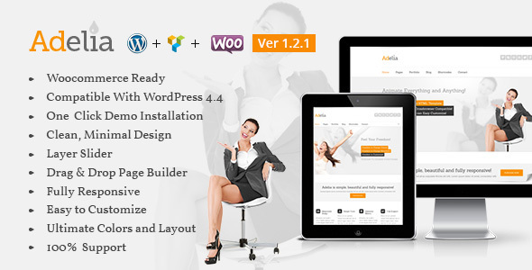 Adelia-Corporate Business Theme