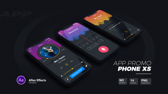 App Promo // Phone Xs